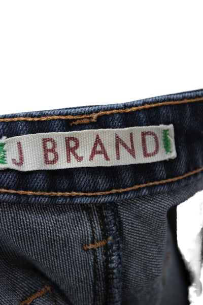 J Brand Womens Bootcut Flared Dark Blue Jeans Mid Rise Size 27