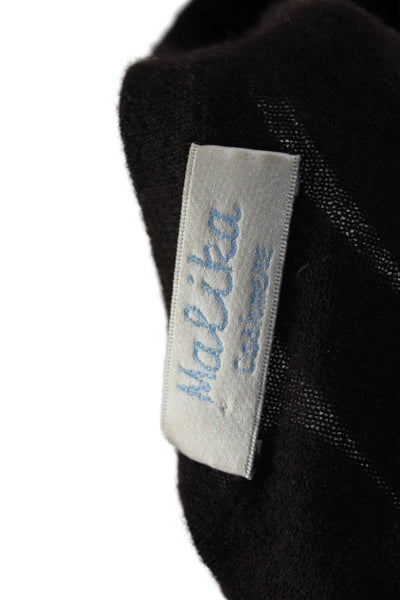 Autumn Cashmere Women Pullover Cashmere V-Neck Dark Gray Sweater Size S