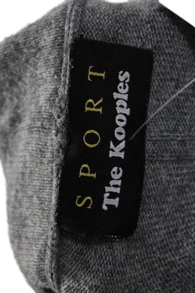 Sport The Kooples Unisex Cardigan Sweater Gray Designer Size XS