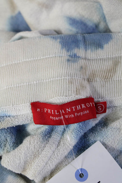 Philanthropy Womens Jogger Sweatpants Beige Drawstring Hippie Size S