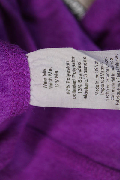 Beyond Yoga Womens Purple Ankle Leggings Polyester Spandex Size XS