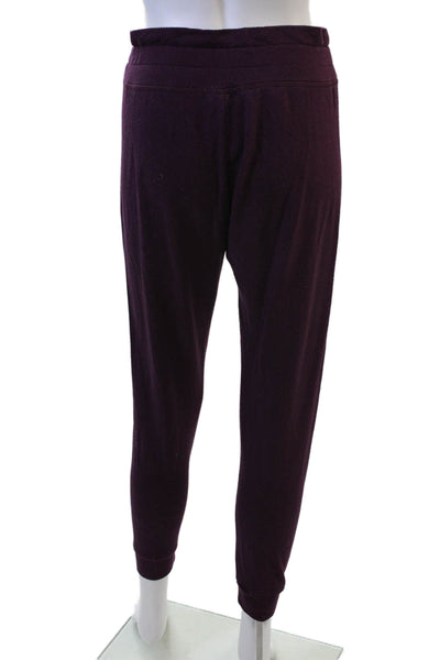 Beyond Yoga Women Jogger Sweatpants Purple Drawstring Modal Blend Size XS