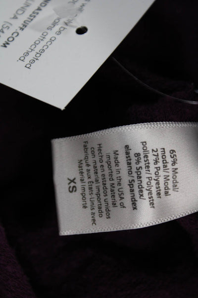 Beyond Yoga Women Jogger Sweatpants Purple Drawstring Modal Blend Size XS