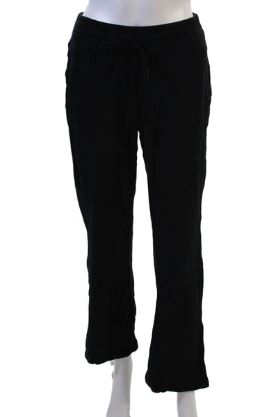 Athleta Womens Black Sweatpants Drawstring Size S