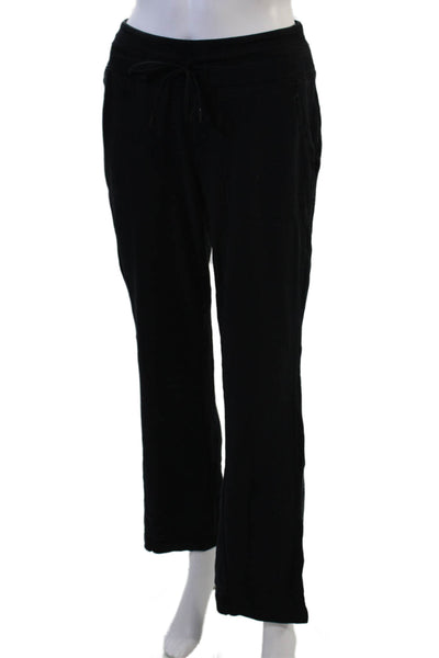 Athleta Womens Black Sweatpants Drawstring Size S