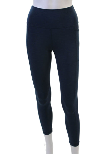 Sweaty Betty Womens Ankle Leggings Dark Blue Polyester Solid Fall Size XS