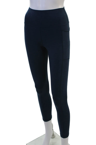 Sweaty Betty Womens Ankle Leggings Dark Blue Polyester Solid Fall Size XS