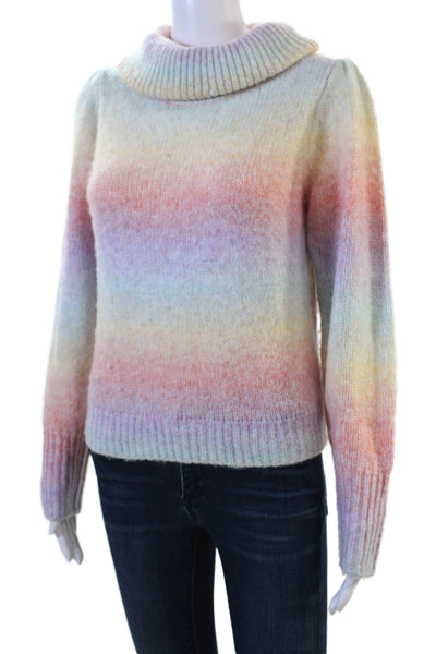 Generation Love Unisex Pullover Sweater Multi Color Turtleneck Size XS