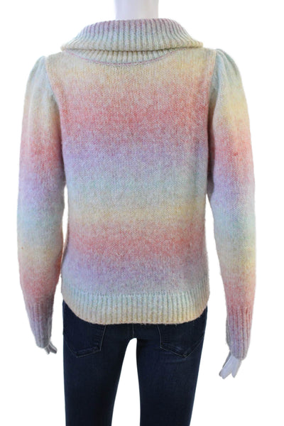 Generation Love Unisex Pullover Sweater Multi Color Turtleneck Size XS