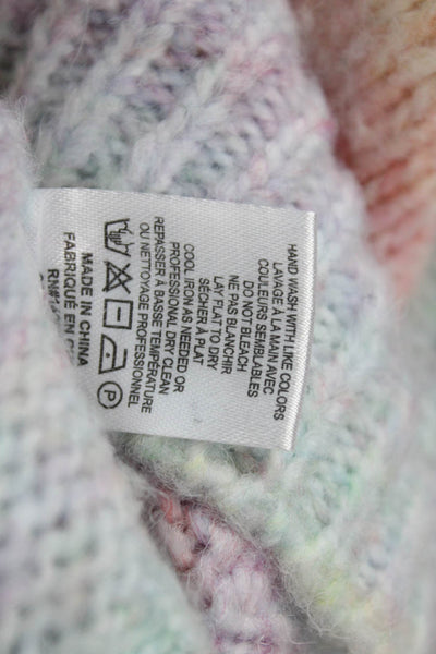 Generation Love Unisex Pullover Sweater Multi Color Turtleneck Size XS