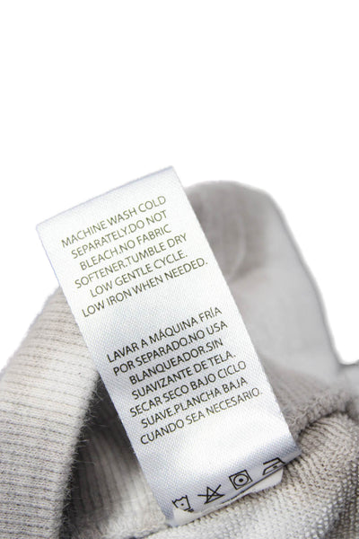 Wildfox Women Striped Gray Cotton Jogger Sweatpants Drawstring Size S