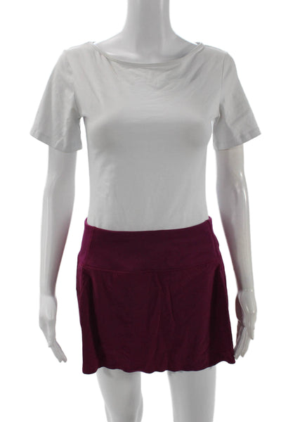 Athleta Womens Purple Short Skort Size M