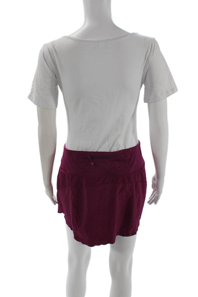 Athleta Womens Purple Short Skort Size M