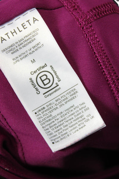Athleta Womens Purple Short Skort Size M
