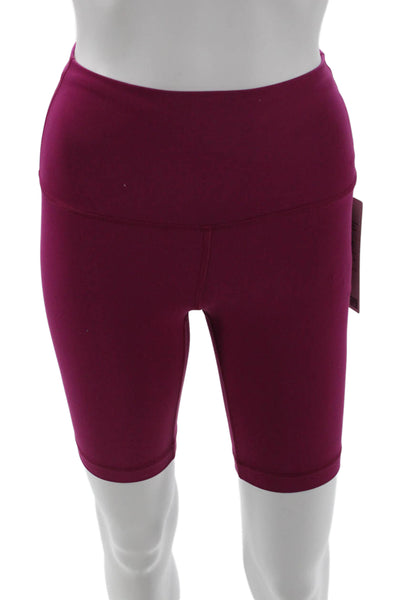 Lululemon Unisex Biker Shorts Purple Size 2