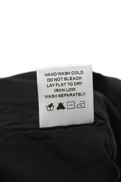 Majorelle Womens Mini Wrap Skirt Black Polyester Size XS