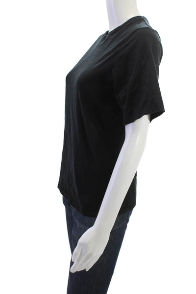 Nordstrom Mens Black Pima Cotton Crew Neck Short Sleeve T-Shirt Size XS