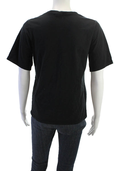 Nordstrom Mens Black Pima Cotton Crew Neck Short Sleeve T-Shirt Size XS
