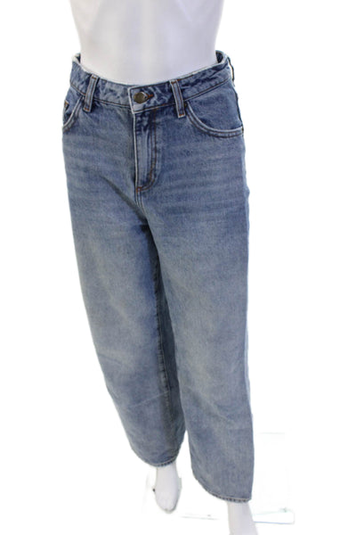 Ba&Sh Unisex Wide-Leg Blue Jeans Size 2