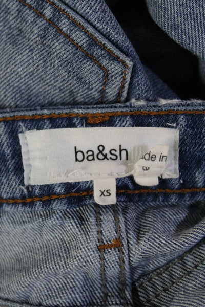 Ba&Sh Unisex Wide-Leg Blue Jeans Size 2