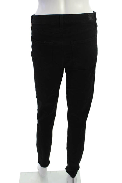 Paige Black Label Women Black High Rise Skinny Jeans Size 28