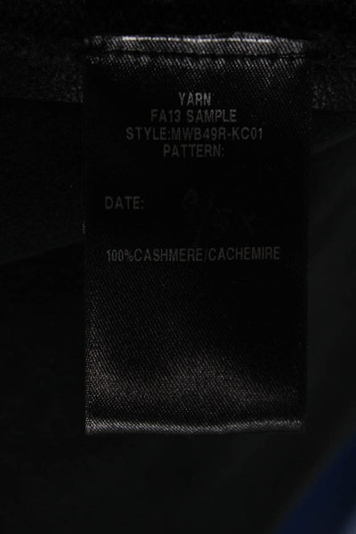 Lafayette 148 New York Womens Cashmere Sweater Vest Black Size M