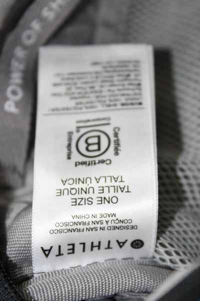 Athleta Womens All About Crossbody Zippered Belt Handbag Solid Blue