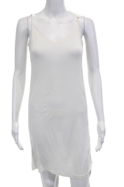 Twelfth Street by Cynthia Vincent Women V Neck Sleeveless Dress Size L