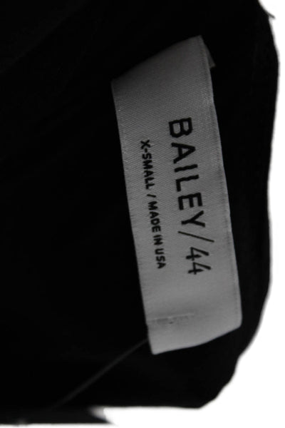 Bailey 44 Womens Bodycon Sheath Sleeveless Long Black Dress Size XS
