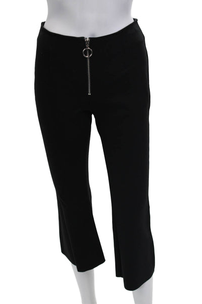Three Dots Womens Cropped Black Rayon Nylon Spandex Pants Size XS