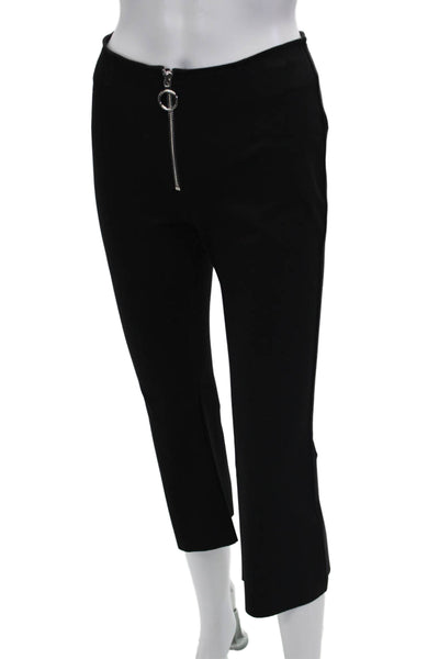 Three Dots Womens Cropped Black Rayon Nylon Spandex Pants Size XS