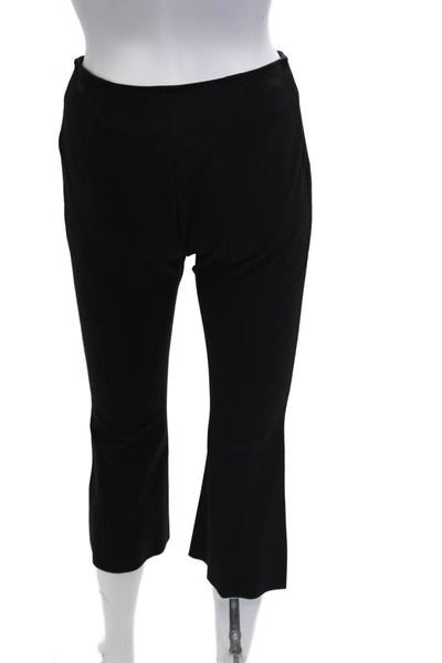 Three Dots Womens Cropped Black Rayon Nylon Spandex Pants Size XS