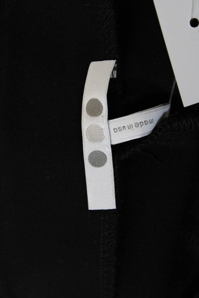 Three Dots Womens Cropped Black Rayon Nylon Spandex Pants Size XS