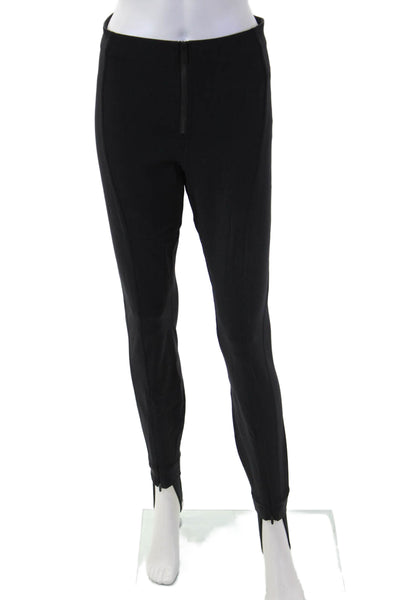 Lululemon Women Black Leggings Zip Nylon Lycra Size M