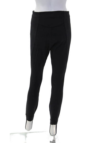 Lululemon Women Black Leggings Zip Nylon Lycra Size M