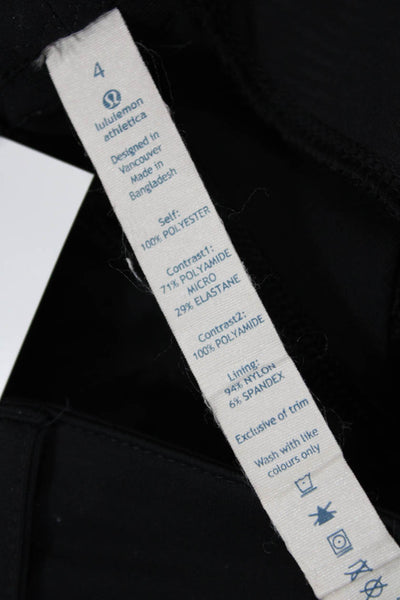 Lululemon Womens Ankle Jeggings Black Size 4