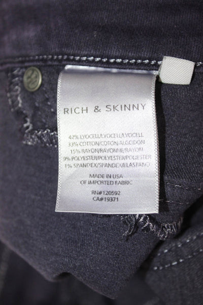 Rich & Skinny Women Skinny Dark Blue Jeans Size 28