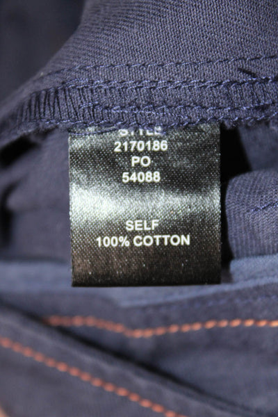 Current Air Unisex Chino Shorts Dark Blue Tie Waist 100% Cotton Size M
