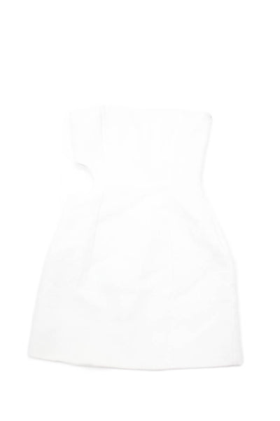 Sir Women Bodycon Mini Dress White Sleeveless Wedding Size 0