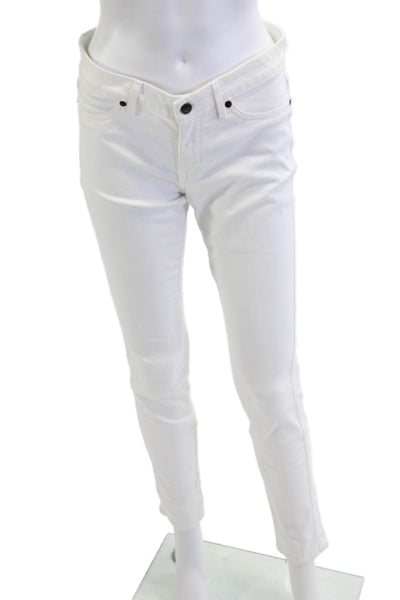 Rich & Skinny Women Skinny White High Rise Jeans Size 27
