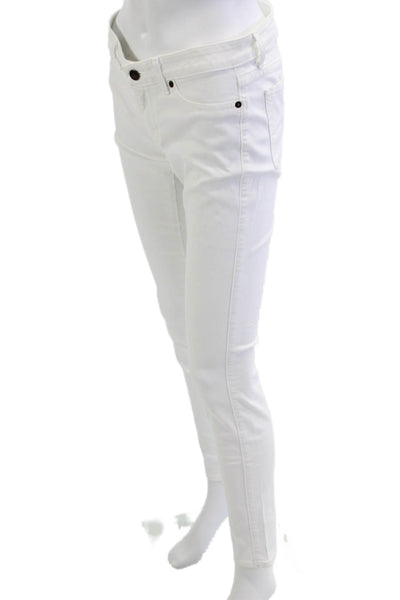 Rich & Skinny Women Skinny White High Rise Jeans Size 27