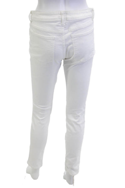Rich & Skinny Women Skinny White High Rise Jeans Size 27