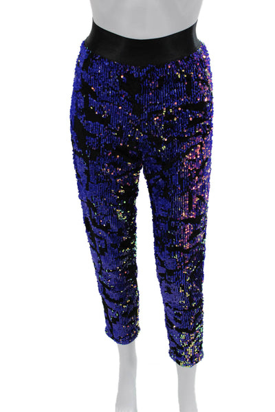 Y.A.S Womens Black Cropped Ankle Pants Size S
