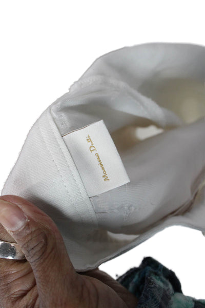 Massimo Dutti Women Cropped Dress Pants White Size 8