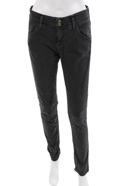 Hudson Women Skinny Black Jeans Size 27