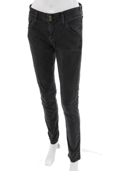 Hudson Women Skinny Black Jeans Size 27