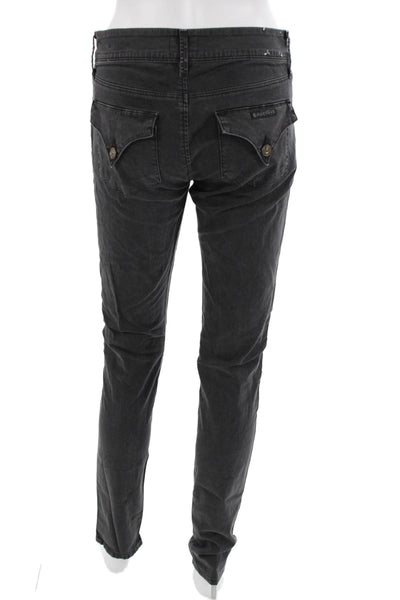 Hudson Women Skinny Black Jeans Size 27