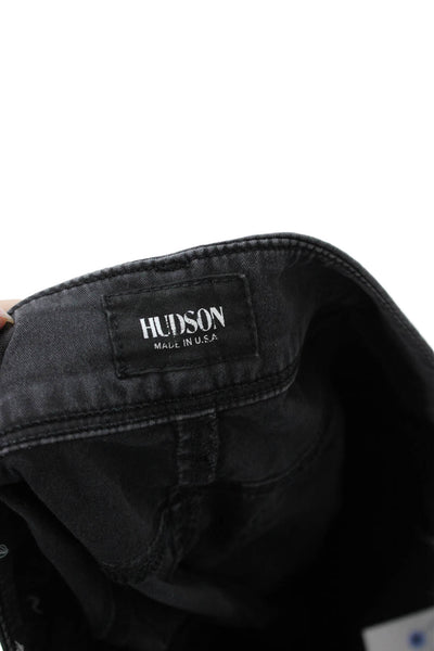 Hudson Women Skinny Black Jeans Size 27