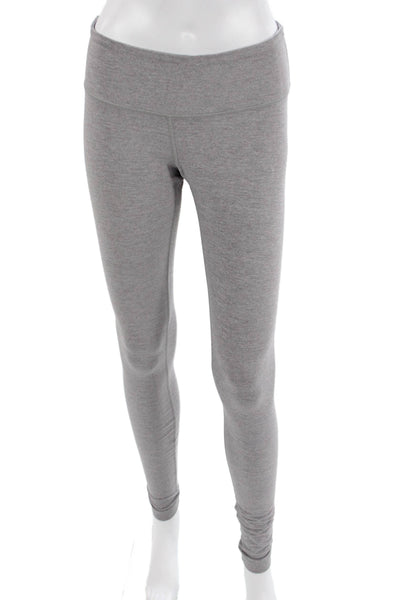 Lululemon Women Ankle Jeggings Gray Nylon Size 6
