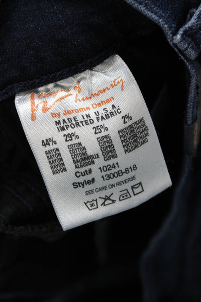 Citizens of Humanity Women Skinny Mid Rise Dark Blue Jeans Size 29